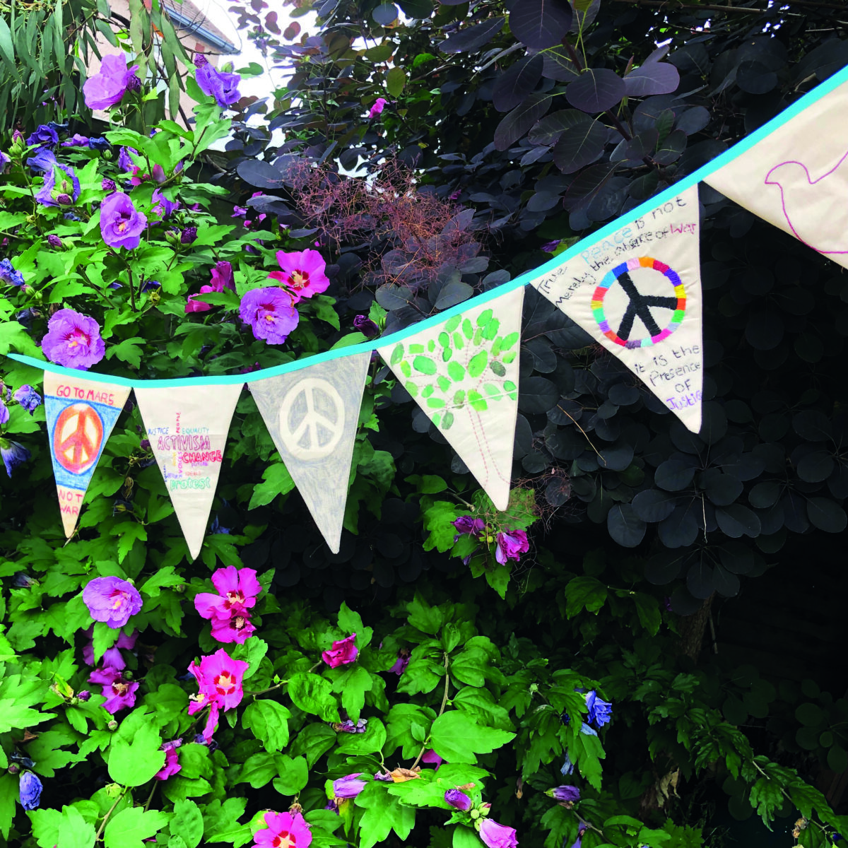 peace bunting
