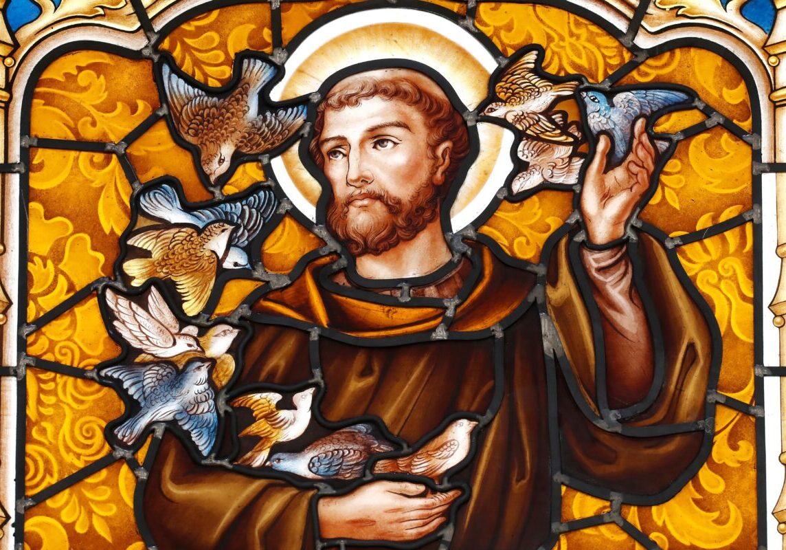 Saint,Francis,Of,Assisi.,Francis,Is,One,Of,The,Most